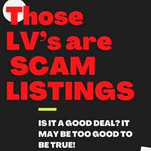 ↙️↖️↘️↗️ SCAM LISTINGS!!